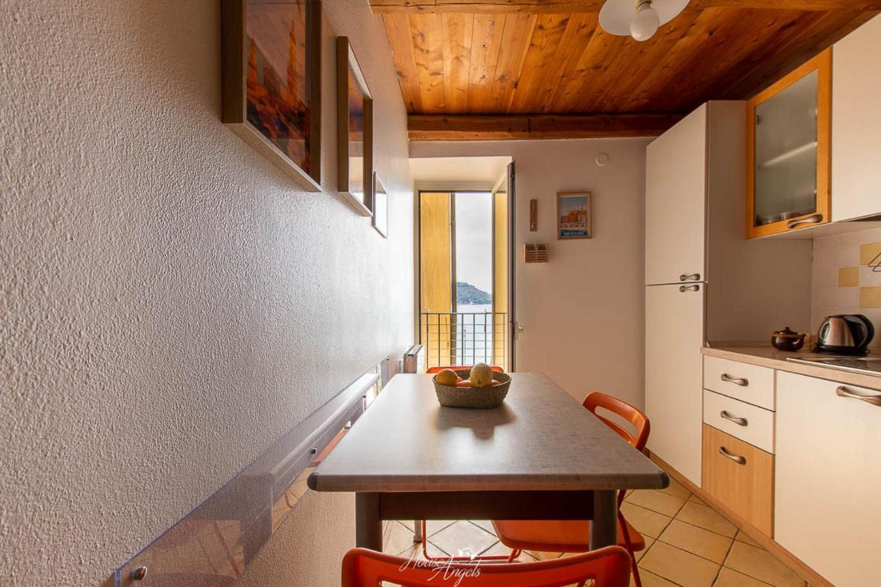 Vista Mare E Comfort In Centro Storico 芒通 外观 照片